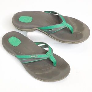 Teva Slip On Flip Flop Sandals (8)